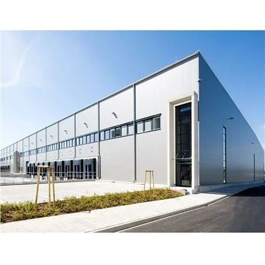 Byggingarbygging úr soðnu stáli